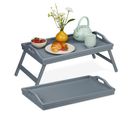 Plateau De Service En Lot De 2 30x60x24