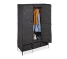 Armoire En Tissu Avec 2 Portes