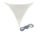 Voile D'ombrage Triangulaire Pe-hd Blanc