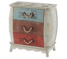 Commode Leiria Armoire Table D'appoint, Vintage, Shabby Chic, 74x70x36cm