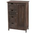 Commode / Armoire, 82x55x30cm, Shabby Chic, Vintage ~ Marron