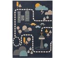 Tapis Enfant Juno Bleu 120x170 Cm