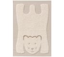 Tapis Enfant Carlo Crème/taupe 80x150 Cm