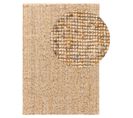 Tapis De Jute Sam Natural/yellow 80x150 Cm