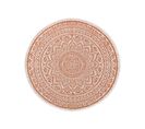 Tapis D'extérieur et Intérieur Cleo Orange  150 Cm Rond