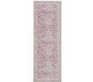 Tapis De Couloir Laury Rose 80x240 Cm