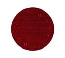 Tapis En Laine Rond Jamal Rouge  160 Cm Rond