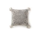 Housse De Coussin Elias Gris 45x45 Cm