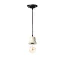 Lampe Suspension En Marbre "musica I" 9cm Blanc