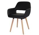 6x Chaise De Salle à Manger Altena Ii, Fauteuil ~ Similicuir, Noir