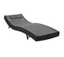 Chaise Longue Savannah, Polyrotin, Bain De Soleil ~ Anthracite, Enveloppe Gris