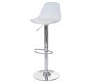 2x Tabouret De Bar Hwc-b14, Cuir Synthétique ~ Blanc