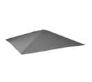 Enveloppe Pour Parasol Gastronomie Hwc-d20, 5x5m (ø7,2m) Polyester ~ Anthracite