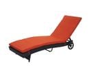 Bain De Soleil Hwc-d80, Poly-rattan ~ Anthracite, Coussins Terracotta