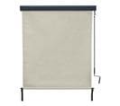 Store Enrouleur Vertical Hwc-f42, Protection Anti-uv 50 ~ 250x140 Cm, Crème-beige