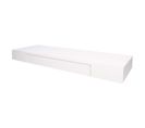 Étagère Murale Hwc-h37 8x80x25cm Blanc