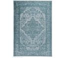 Tapis De Salon Argella En Coton - Bleu Lagon - 160x230 Cm