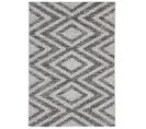 Tapis Intérieur Extérieur Etno En Polypropylène - Gris Anthracite - 160x230 Cm