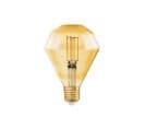 Ampoule LED E27 Diamond Vintage Edition 1906 - 4,5 W - Ambré