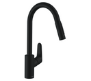 Robinet Douchette Hansgrohe Focus M41 240 Noir Mat