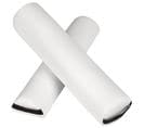 2 Coussins Rouleaux De Table De Massage Pour Cou Et Genoux - Blanc