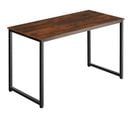 Table De Bureau Flint  - Bois Foncé Industriel, Rustique