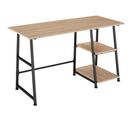 Table De Bureau Paisley 120x50x73,5cm - Bois Clair Industriel, Chêne Sonoma