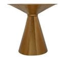 Table D'appoint Design "marsala" 45cm Or