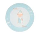 Tapis Rond Enfant Imprimé "bambini Ii" 160cm Menthe