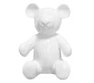 Sculpture Déco Ourson "ted" 29cm Blanc