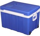 Mini Réfrigerateur De Voiture.multifonctionnel-portable.chaud-froid.50 Litres.60x41x42cm.bleu