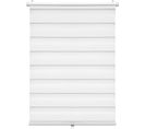 Store Enrouleur Double Sans Cordon À Rouleau Klemmfix Tamisant 70x150 cm Blanc