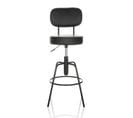 Tabouret De Bar Disc High Noir