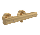 Mitigeur Douche Thermostatique Universal Taps et Fittings Rond Brushed Gold