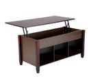 Table Basse Plateau Relevable Table De Salon Rectangulaire