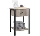 Tables D'appoint Bout De Canapé Tables De Chevet Industrielle Gris Rustique