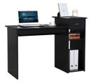 Bureau Informatique Avec Tiroir 112 X 50 X 82 Cm Noir