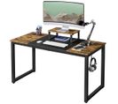 Bureau Informatique, Table D'ordinateur, 140 X 60 X 75cm