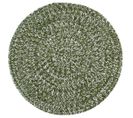 Tapis De Salon Juty En Polypropylène - Vert Olive - 120x120 Cm