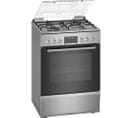 Cuisinière Gaz 63l 4 Feux Inox - Hxs79rj50