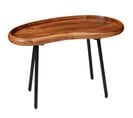 Table Basse Bois Massif Sheesham / Métal Table D'appoint Table De Salon