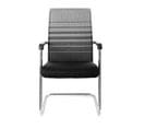 Chaises Cantilever Falcone V Noir/gris