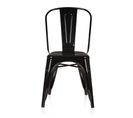 Chaise De Bistrot Vantaggio Comfort Noir