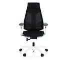 Siège De Bureau Haut De Gamme Genidia Pro White Noir