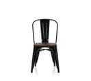 Chaise De Bistrot Vantaggio Comfort W Noir