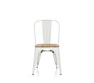 Chaise De Bistrot Vantaggio Comfort W Blanc