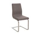 Chaise Belfort Revêtement En Tissu Gris