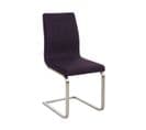 Chaise Belfort Revêtement En Tissu Violet