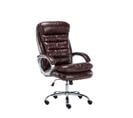 Fauteuil De Bureau Big Vancouver Similicuir Bordeaux