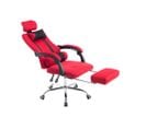 Fauteuil De Bureau Fellow Avec Repose-pieds Intégré Rouge